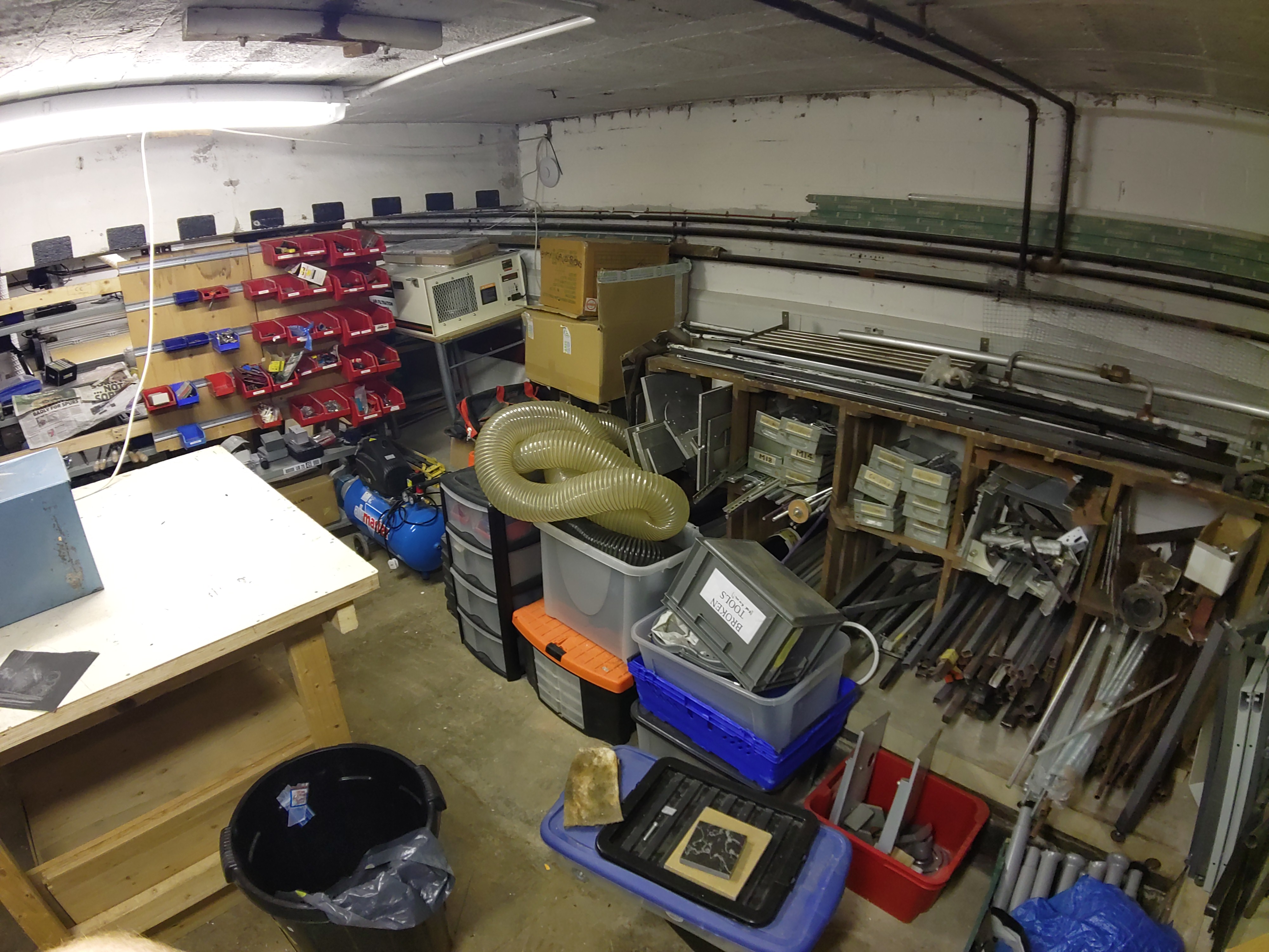 Metal storage
